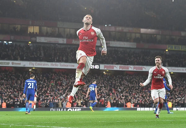 Jack Wilshere's Goal: Arsenal vs. Chelsea, Premier League 2017-18