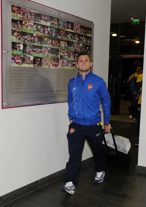 Framed Print : Jack Wilshere's Return: Arsenal vs. Borussia Dortmund, UEFA Champions League, 2013 Framed Print : Jack Wilshere's Return: Arsenal vs. Borussia Dortmund, UEFA Champions League, 2013