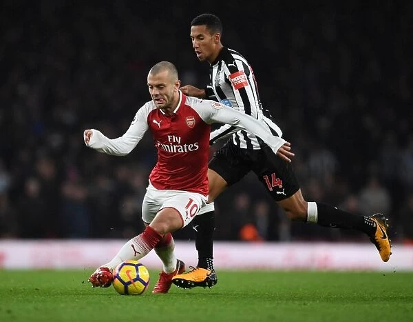 Jack Wilshere's Slick Moves: Outmaneuvering Isaac Hayden in Arsenal's Victory
