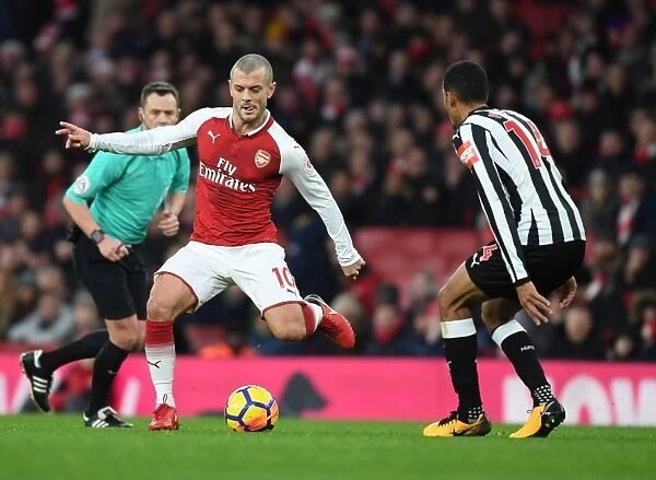 Jack Wilshere's Slick Moves: Outsmarting Isaac Hayden in Arsenal's Victory