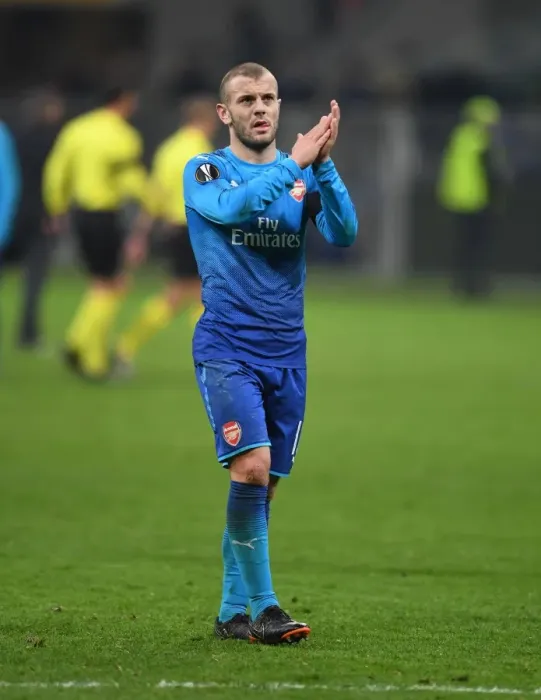Framed Print : Jack Wilshere's Triumphant Europa League Celebration with Arsenal Fans vs AC Milan Framed Print : Jack Wilshere's Triumphant Europa League Celebration with Arsenal Fans vs AC Milan