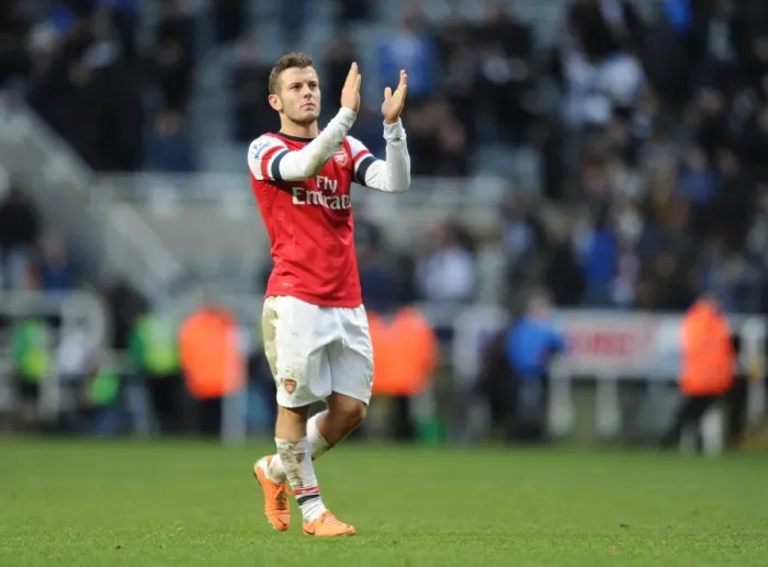 Framed Print : Jack Wilshere's Triumphant Goal Celebration: Arsenal's Victory Over Newcastle United (2013-14) Framed Print : Jack Wilshere's Triumphant Goal Celebration: Arsenal's Victory Over Newcastle United (2013-14)