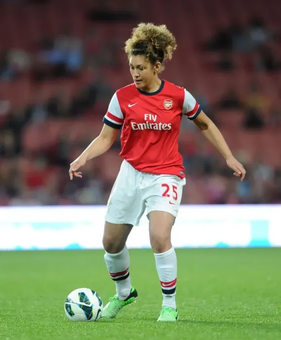Framed Print : Jade Bailey in Action: Arsenal vs Liverpool (FA WSL, 2013)