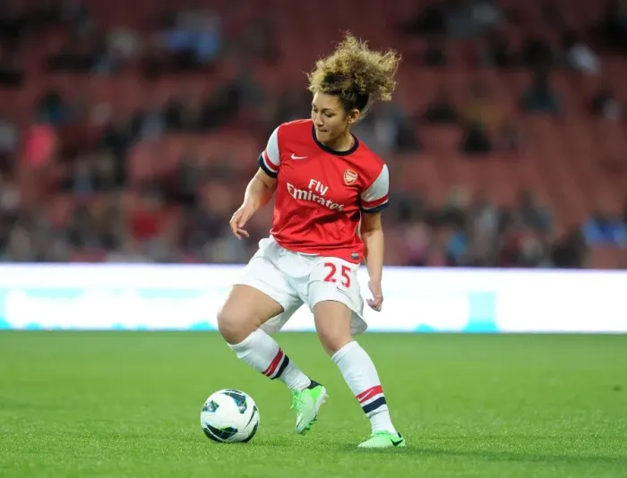 Framed Print : Jade Bailey in Action: Arsenal vs Liverpool (FA WSL, 2013)