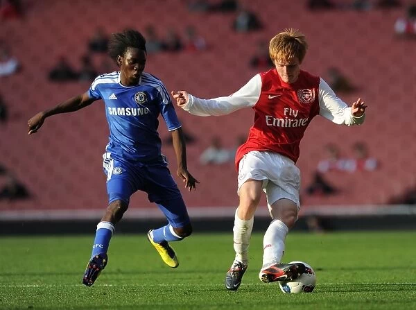 James Campbell (Arsenal) Bertrand Traore (Chelsea). Arsenal U18 1:0 Chelsea U18