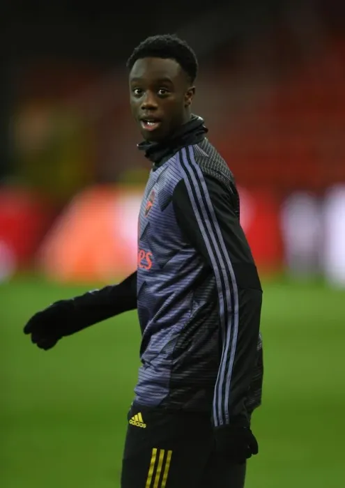 Framed Print : James Olayinka Prepares for Arsenal's Europa League Clash against Standard Liege Framed Print : James Olayinka Prepares for Arsenal's Europa League Clash against Standard Liege
