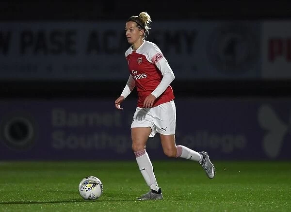 Janni Arnth in Action: Arsenal Women vs Birmingham City Women (FA WSL Continental Tyres Cup)