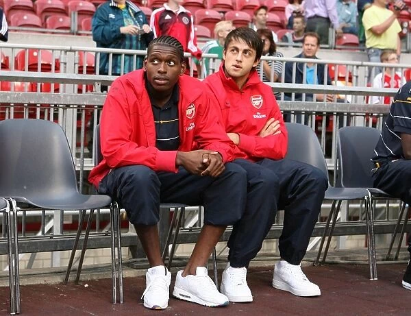 Jay Thomas and Lucasz Fabianski (Arsenal)