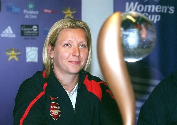 Jayne Ludlow's Pre-Match Press Conference Ahead of Arsenal's UEFA Cup Clash at Gammlivallen, Umea (2007)
