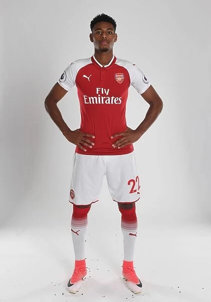 Jeff Reine-Adelaide at Arsenal First Team Photocall (2017-18)