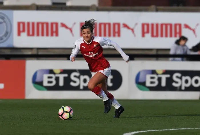 Framed Print : Jemma Rose in Action: Arsenal Women vs. Sunderland Ladies, WSL 1 (2017-18) Framed Print : Jemma Rose in Action: Arsenal Women vs. Sunderland Ladies, WSL 1 (2017-18)