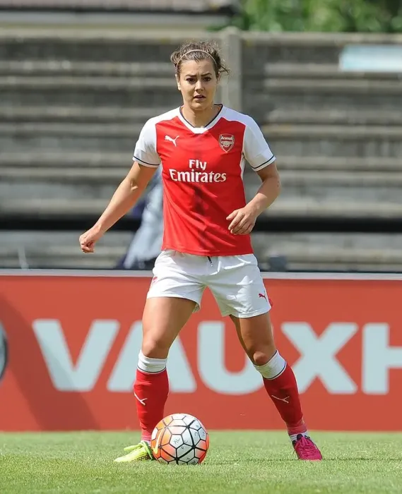 Framed Print : Jemma Rose (Arsenal Ladies). Arsenal Ladies 2: 0 Notts County