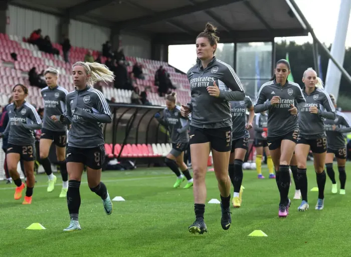 Framed Print : Jennifer Beattie: Arsenal Star Ready for AFC Ajax Showdown in UEFA Women's Champions League