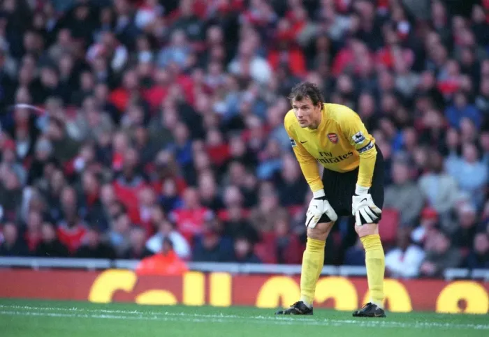 Framed Print : Jens Lehmann in Action: Arsenal vs Newcastle United, 1:1 FA Premiership Stalemate at Emirates Stadium, 18 / 11 / 06