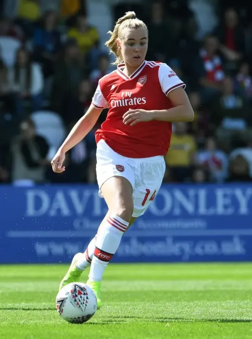 Framed Print : Jill Roord's Star Performance: Arsenal Women Overpower West Ham United in WSL Clash Framed Print : Jill Roord's Star Performance: Arsenal Women Overpower West Ham United in WSL Clash