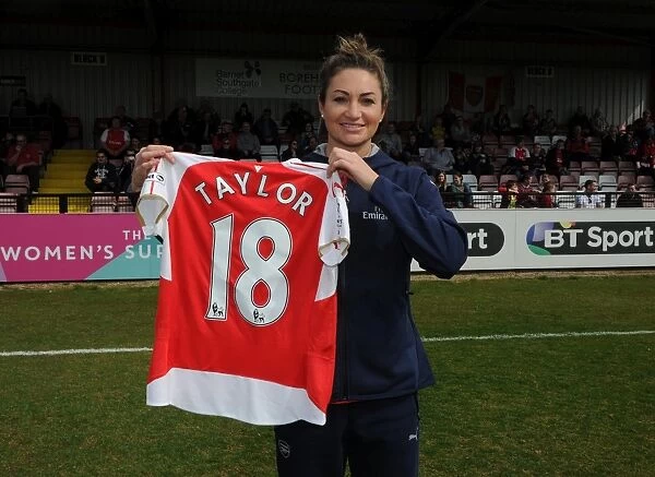Jodie Taylor (Arsenal Ladies) new signing before the match