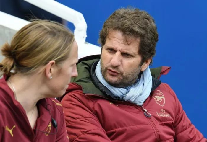 Framed Print : Joe Montemurro: Arsenal Women's Manager Gears Up for Brighton Showdown