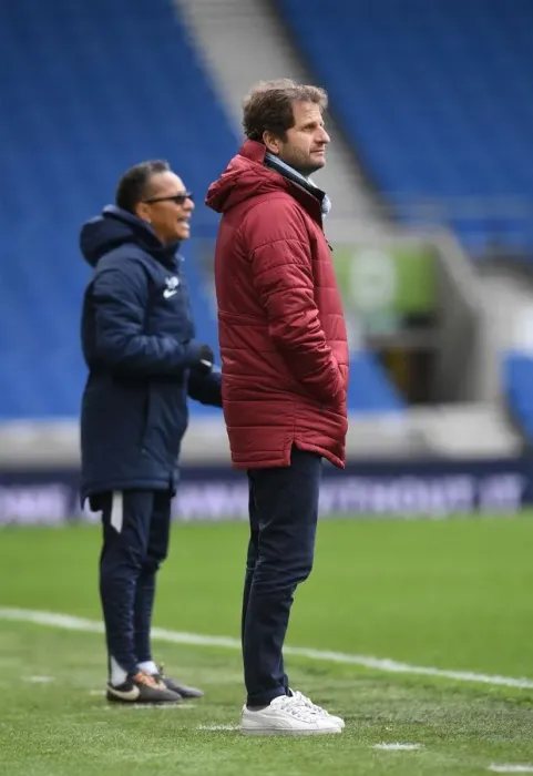 Framed Print : Joe Montemurro Guides Arsenal Women in FA WSL Clash Against Brighton & Hove Albion Framed Print : Joe Montemurro Guides Arsenal Women in FA WSL Clash Against Brighton & Hove Albion