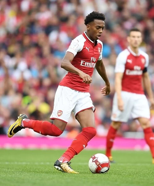 Joe Willock: In Action for Arsenal Against Sevilla FC - Emirates Cup 2017-18