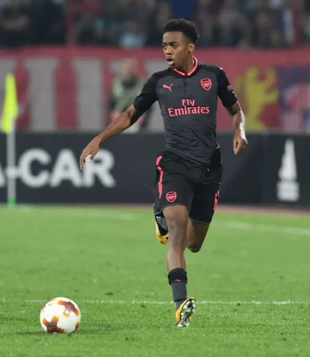 Framed Print : Joe Willock: Arsenal's Star Performer in Europa League Clash Against Red Star Belgrade (October 2017) Framed Print : Joe Willock: Arsenal's Star Performer in Europa League Clash Against Red Star Belgrade (October 2017)