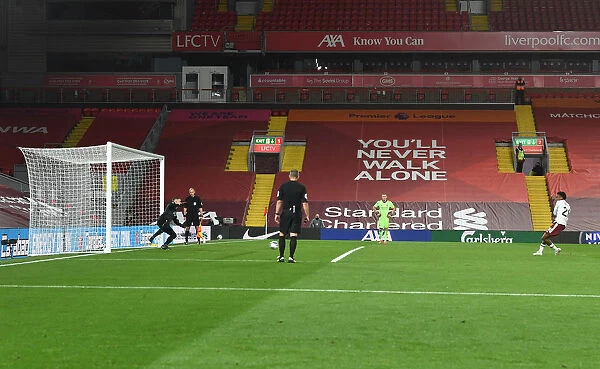 Joe Willock Scores the Winning Penalty: Liverpool vs. Arsenal in Carabao Cup 2020-21 (Empty Anfield)