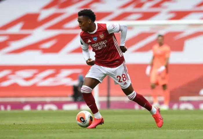 Framed Print : Joe Willock Shines: Arsenal's Dominance over Watford in Premier League Clash