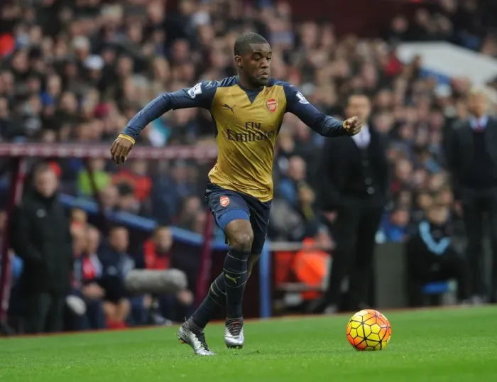 Framed Print : Joel Campbell in Action: Arsenal vs. Aston Villa, Premier League 2015-16 Framed Print : Joel Campbell in Action: Arsenal vs. Aston Villa, Premier League 2015-16