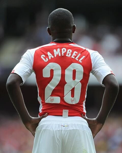 Joel Campbell in Action: Arsenal vs Benfica, Emirates Cup 2014