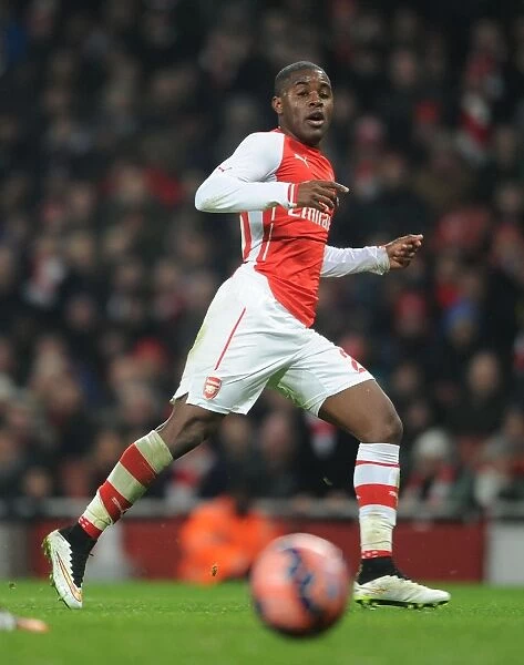 Joel Campbell in Action: Arsenal vs Hull City - FA Cup Third Round, 2015
