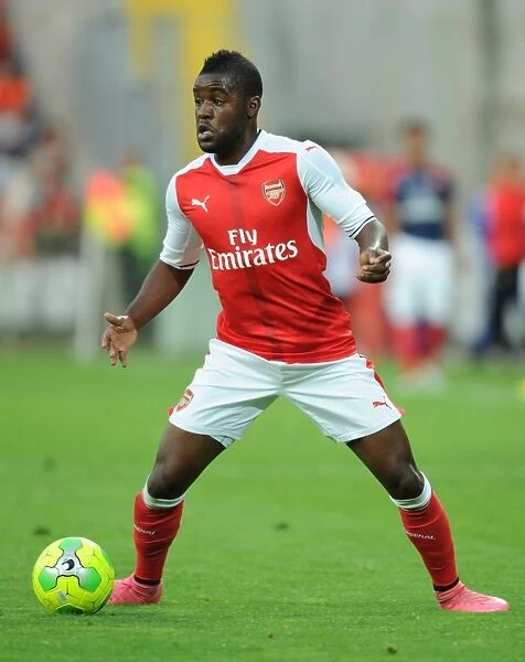 Joel Campbell in Action: Arsenal's Star Performer at Lens Pre-Season Friendly, 2016