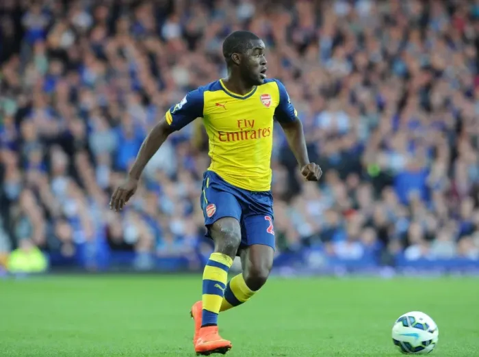 Framed Print : Joel Campbell in Action: Everton vs Arsenal, Premier League 2014 / 15 Framed Print : Joel Campbell in Action: Everton vs Arsenal, Premier League 2014 / 15