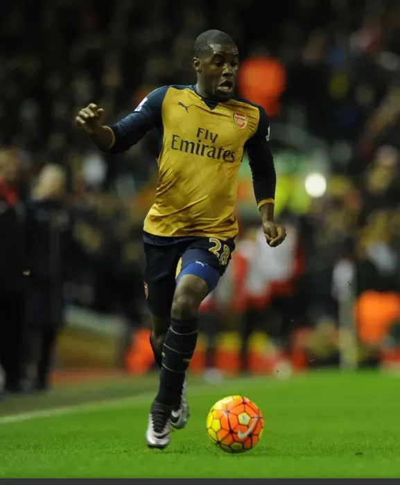 Framed Print : Joel Campbell Faces Off: Liverpool vs. Arsenal, Premier League 2015-16 - The Intense Rivalry Framed Print : Joel Campbell Faces Off: Liverpool vs. Arsenal, Premier League 2015-16 - The Intense Rivalry