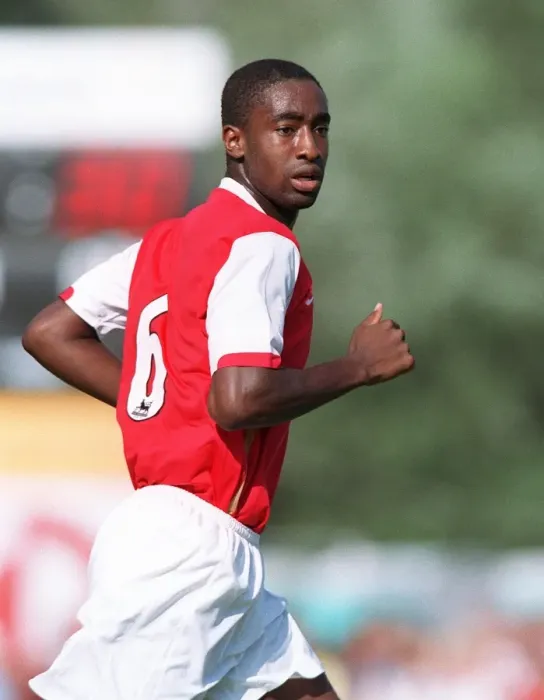 Framed Print : Johan Djourou in Action for Arsenal during Pre-Season Friendly at Schwadorf, Austria (July 2006)