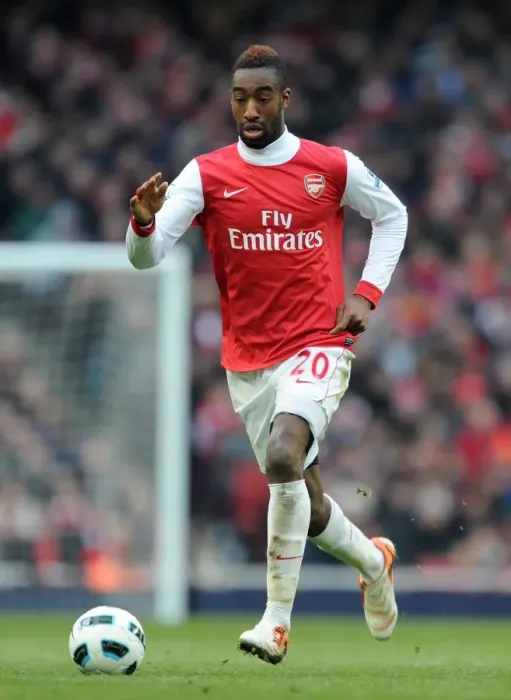 Framed Print : Johan Djourou in Action: Arsenal vs Sunderland, Barclays Premier League, Emirates Stadium, 5 / 3 / 11