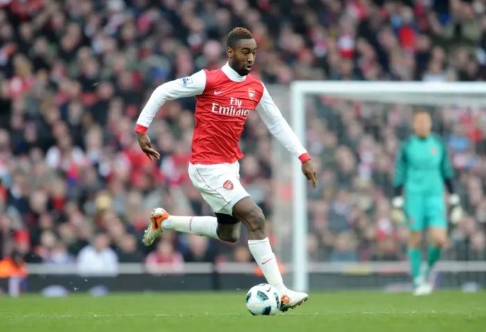 Framed Print : Johan Djourou (Arsenal). Arsenal 0: 0 Sunderland. Barclays Premier League