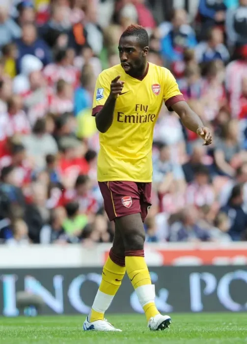 Framed Print : Johan Djourou (Arsenal). Stoke City 3: 1 Arsenal, Barclays Premier League Framed Print : Johan Djourou (Arsenal). Stoke City 3: 1 Arsenal, Barclays Premier League