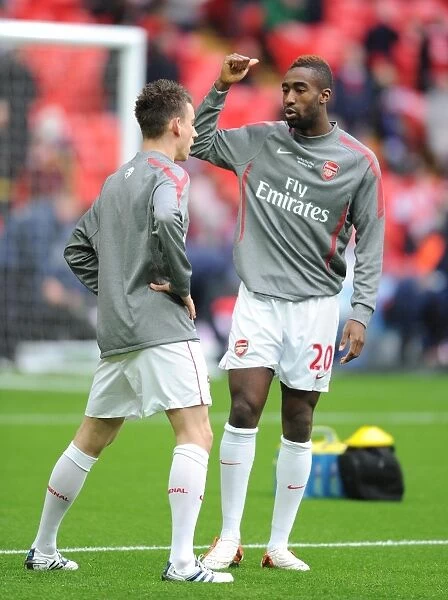 Johan Djourou and Laurent Koscielny (Arsenal). Arsenal 1: 2 Birmingham City