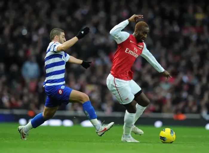 Framed Print : Johan Djourou Outsmarts Adel Taarabt: Arsenal vs. QPR, Premier League 2011-12 Framed Print : Johan Djourou Outsmarts Adel Taarabt: Arsenal vs. QPR, Premier League 2011-12