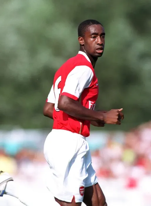 Framed Print : Johan Djourou's Dominant Pre-Season Debut: Arsenal 1-8 Schwadorf (31 / 07 / 06)