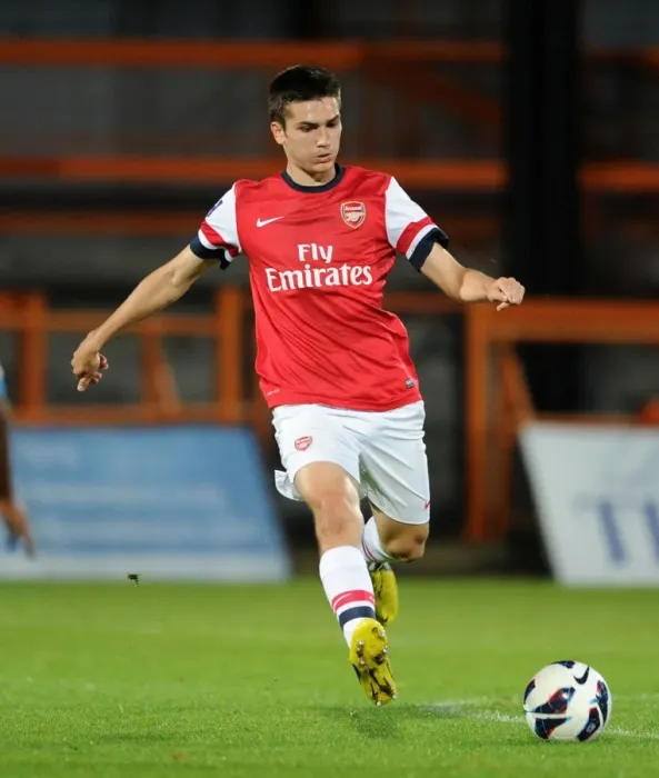 Framed Print : Jon Toral: Arsenal's Shining Young Star in NextGen Series Victory over Marseille Framed Print : Jon Toral: Arsenal's Shining Young Star in NextGen Series Victory over Marseille