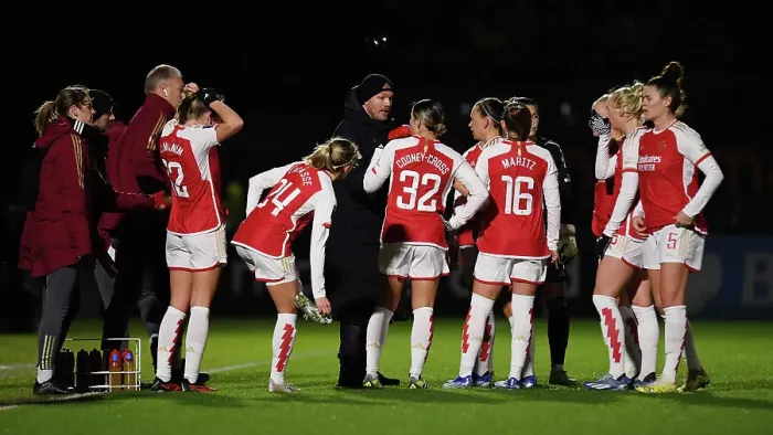 Framed Print : Jonas Eidevall Directs Arsenal Women Against Tottenham Hotspur Women in FA WSL Cup Clash Framed Print : Jonas Eidevall Directs Arsenal Women Against Tottenham Hotspur Women in FA WSL Cup Clash
