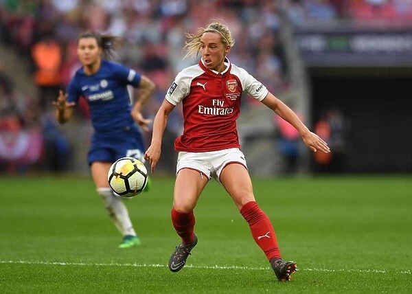 Jordan Nobbs in Action: Arsenal Women's FA Cup Final Showdown against Chelsea Ladies