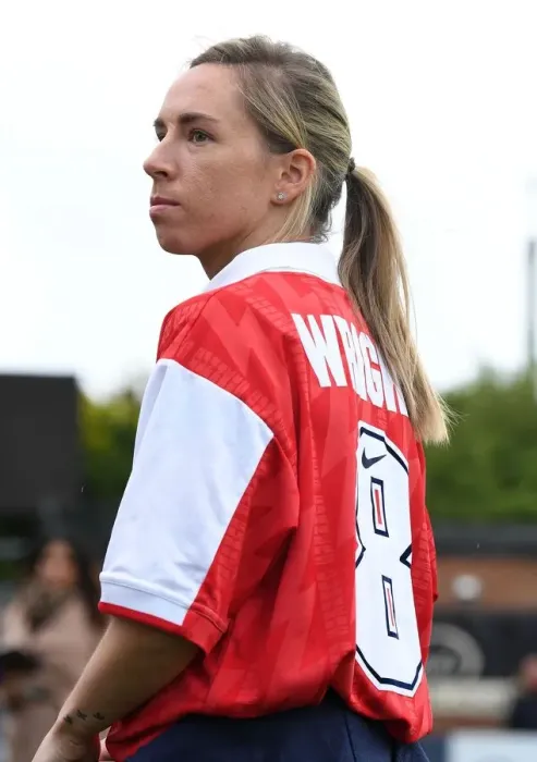 Framed Print : Jordan Nobbs: Arsenal Women's Star Ready for Manchester City Showdown