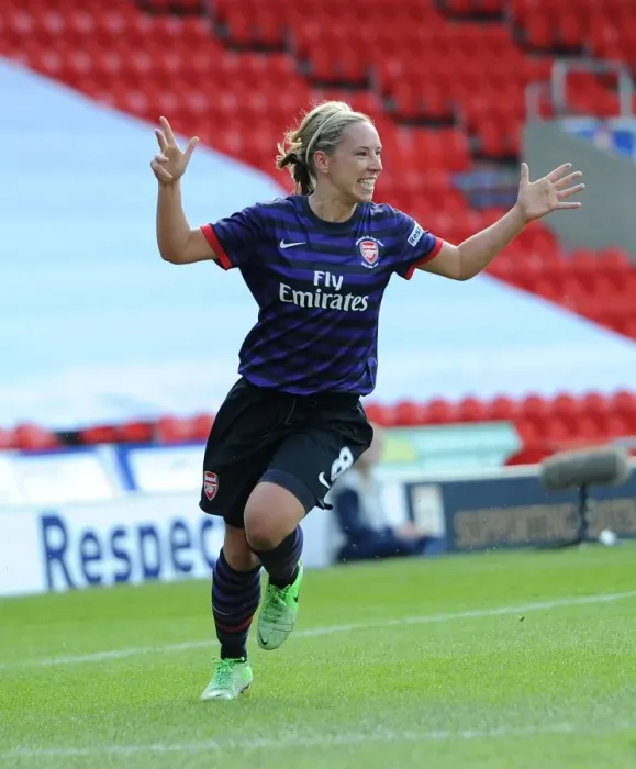 Framed Print : Jordan Nobbs Scores in Arsenal Ladies FA Cup Final Victory over Bristol Academy