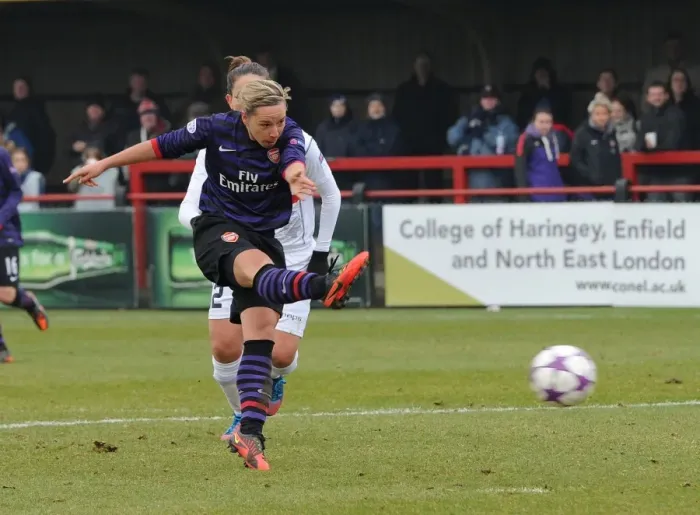 Framed Print : Jordan Nobbs Scores in Arsenal Ladies UEFA Women's Champions League Quarterfinal Match against ASD Torres CF Framed Print : Jordan Nobbs Scores in Arsenal Ladies UEFA Women's Champions League Quarterfinal Match against ASD Torres CF