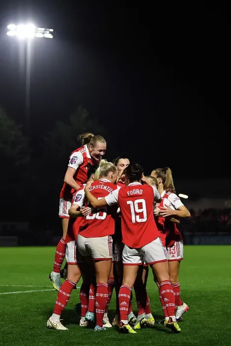 Framed Print : Jordan Nobbs Scores First Goal: Arsenal Women's Super League Victory over West Ham United