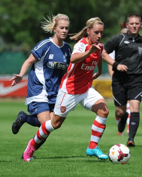 Framed Print : Jordan Nobbs vs. Lily Agg: A Battle in the WSL Continental Cup