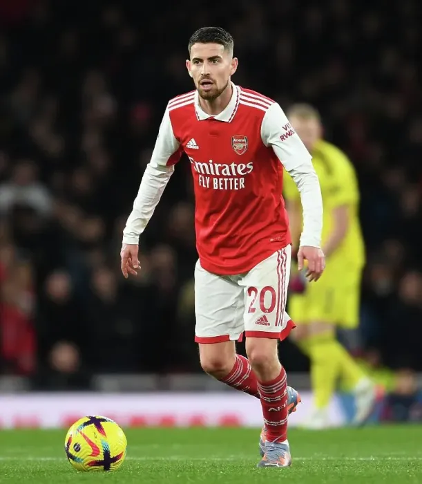 Framed Print : Jorginho in Action: Arsenal vs. Everton, Premier League 2023, Emirates Stadium Framed Print : Jorginho in Action: Arsenal vs. Everton, Premier League 2023, Emirates Stadium