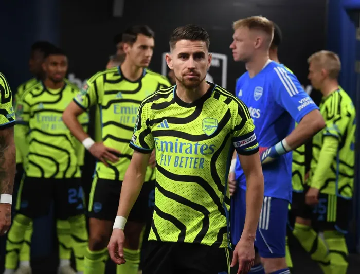 Framed Print : Jorginho Gears Up: Arsenal vs. West Ham United in Carabao Cup Showdown Framed Print : Jorginho Gears Up: Arsenal vs. West Ham United in Carabao Cup Showdown