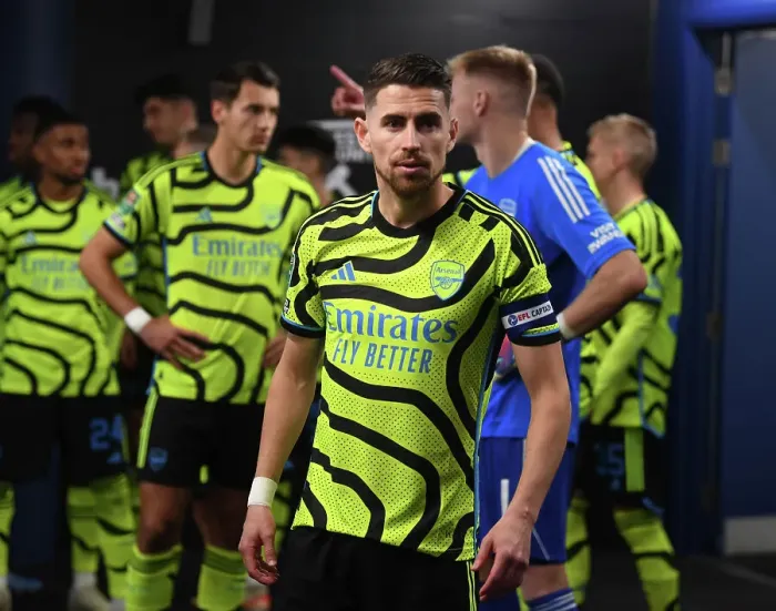 Framed Print : Jorginho Gears Up: Arsenal's Carabao Cup Showdown Against West Ham United Framed Print : Jorginho Gears Up: Arsenal's Carabao Cup Showdown Against West Ham United